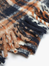 Scarf Lauren ralph lauren Blue textile 54P04483-vue-porte