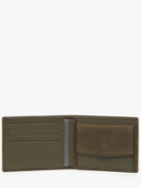 Wallet Nubuck Leather Yves renard Green nubuck 2608-vue-porte