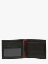 Wallet Bicolor Leather Yves renard Black bicolor 2407-vue-porte