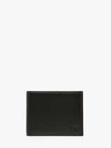 Wallet Leather Yves renard Black bicolor 2407