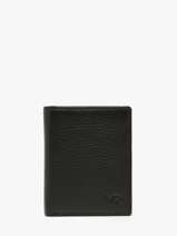 Wallet Leather Yves renard Black bicolor 2437