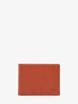 Portefeuille Bicolor Cuir Yves renard Orange bicolor 2472