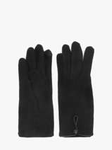 Gloves Isotoner Black women gloves 85357