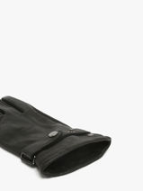 Gants Isotoner Noir men gloves 85361-vue-porte