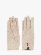 Gants Isotoner Beige women gloves 85357