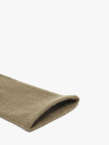 Gloves Isotoner Green women gloves 68654-vue-porte