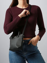 Shoulder Bag L.12.12 Concept Lacoste Black l.12.12 concept NF2609PK-vue-porte