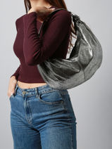 Shoulder Bag Crips Miniprix Silver crips 88171-vue-porte