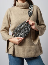 Belt Bag Miniprix Black sangle 3-vue-porte