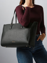 Shoulder Bag Este Laurent david Black ld bags 988-vue-porte