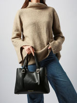 Shoulder Bag Winnie Re Valentino Black winnie re VBS9E301-vue-porte