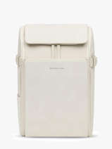 Bali Medium - 1 Compartment Backpack With 16" Laptop Sleeve Kapten and son Beige bali M