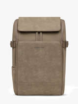 1 Compartment Backpack With 16" Laptop Sleeve Bali Medium Kapten and son Green bali M