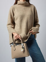 Satchel Grained Miniprix Beige grained DQ8629-vue-porte
