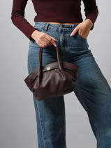 Handbag Caviar Leather Milano Red caviar CA25063-vue-porte