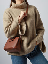 Crossbody Bag Maya Hexagona Brown maya 2120204-vue-porte