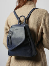 Backpack Gracieuse Hexagona Blue gracieuse 315306-vue-porte