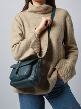 Sac Bandouli�re Toscane Hexagona Bleu toscane 579734-vue-porte