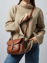 Crossbody Bag Toscane Hexagona Brown toscane 579734-vue-porte