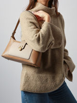 Sac Port� �paule Merline Hexagona Beige merline 2520208-vue-porte