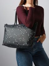 A4 Size Shoulder Bag Holiday Lacoste Blue holiday NF5141HN-vue-porte