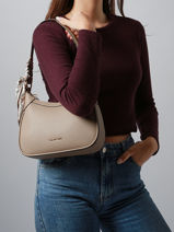 Shoulder Bag Este Laurent david Beige ld bags 890-vue-porte