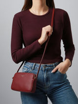 Shoulder Bag Alpes David jones Red alpes A-vue-porte