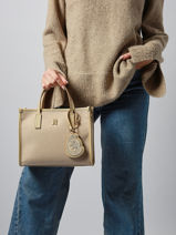 Sac Port Main Th City Tommy hilfiger Beige th city AW17852-vue-porte