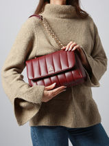 Crossbody Bag Th Grace Polyurethane Tommy hilfiger Red th grace AW17669-vue-porte