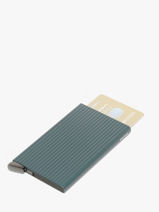 Porte-cartes Secrid Bleu fluted CFL-vue-porte