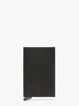 Porte-cartes Fluted Secrid Noir fluted CFL