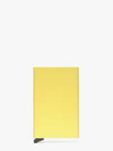 Porte-cartes Aluminium Secrid Jaune alu 00C