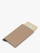 Porte-cartes Cuir Secrid Beige magsafe CFM-vue-porte