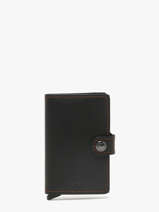 Leather Original Card Holder Secrid Black original MO