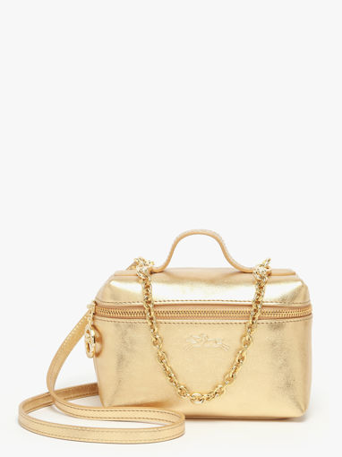Longchamp Le pliage xtra gold Sacs port travers Or