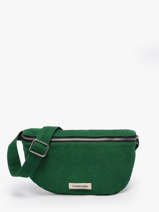 Le Sac Banane Custine Coton Recycl Rivedroite Vert timeless CUSTITIM