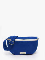 Le Sac Banane Custine Coton Recycl� Rivedroite Bleu timeless CUSTITIM