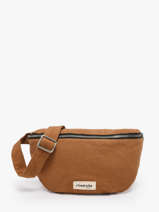 Recycled Coton Custine Belt Bag Rivedroite Brown timeless CUSTITIM