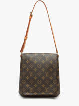 Sac Port paule D'occasion Musette Salsa Louis vuitton Marron second life 1553872