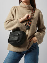 Sac Banane Hexagona Noir ronda 3880228-vue-porte