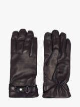 Men's Leather Gloves Etrier Blue accessoires EGLO603G