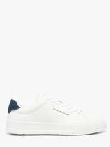 Sneakers In Leather Tommy hilfiger White men 536702W