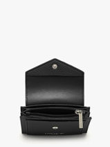 Coin Purse Lancaster Black maya double kba 10-vue-porte