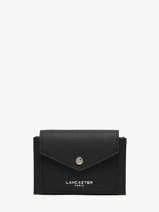 Porte-monnaie Lancaster Noir maya double kba 10