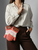 Longchamp Le pliage cocooning Messenger bag Pink-vue-porte