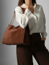 Shoulder Bag Bradley Lauren ralph lauren Brown bradley 31969418-vue-porte