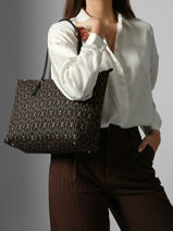 Sac Shopping S Keaton 26 Nylon Lauren ralph lauren Noir chadwick 31916737-vue-porte