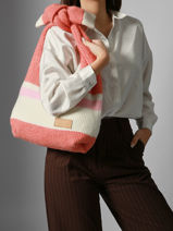 Longchamp Le pliage cocooning Hobo bag Pink-vue-porte