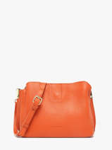 Sac Bandoulire Helena Cuir Francinel Orange helena 22944