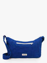 Le Sac Crossbody Mini Charlot Coton Recycl� Rivedroite Bleu timeless MCHARTIM